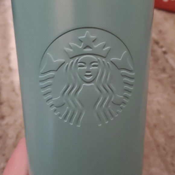 NWT Tiffany Blue Starbucks Tumbler - 16oz. - Picture 2 of 3
